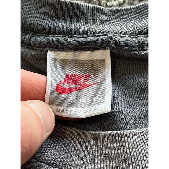 Vintage Nike Michael Jordan Jam & Slam Basketball T Shirt Faded Grey Size XL - Picture 4 of 9